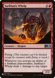 Sarkhan's Whelp 299/280 The List