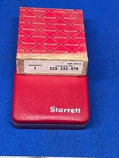Micrometer Case NEW Starrett 223-232-576                       R-416