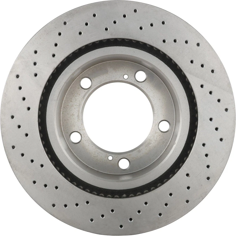 Rotor de freio a disco Brembo 09.A966.1X para 08-15 Lexus Toyota Land Cruiser LX570 - Imagem 2 de 4