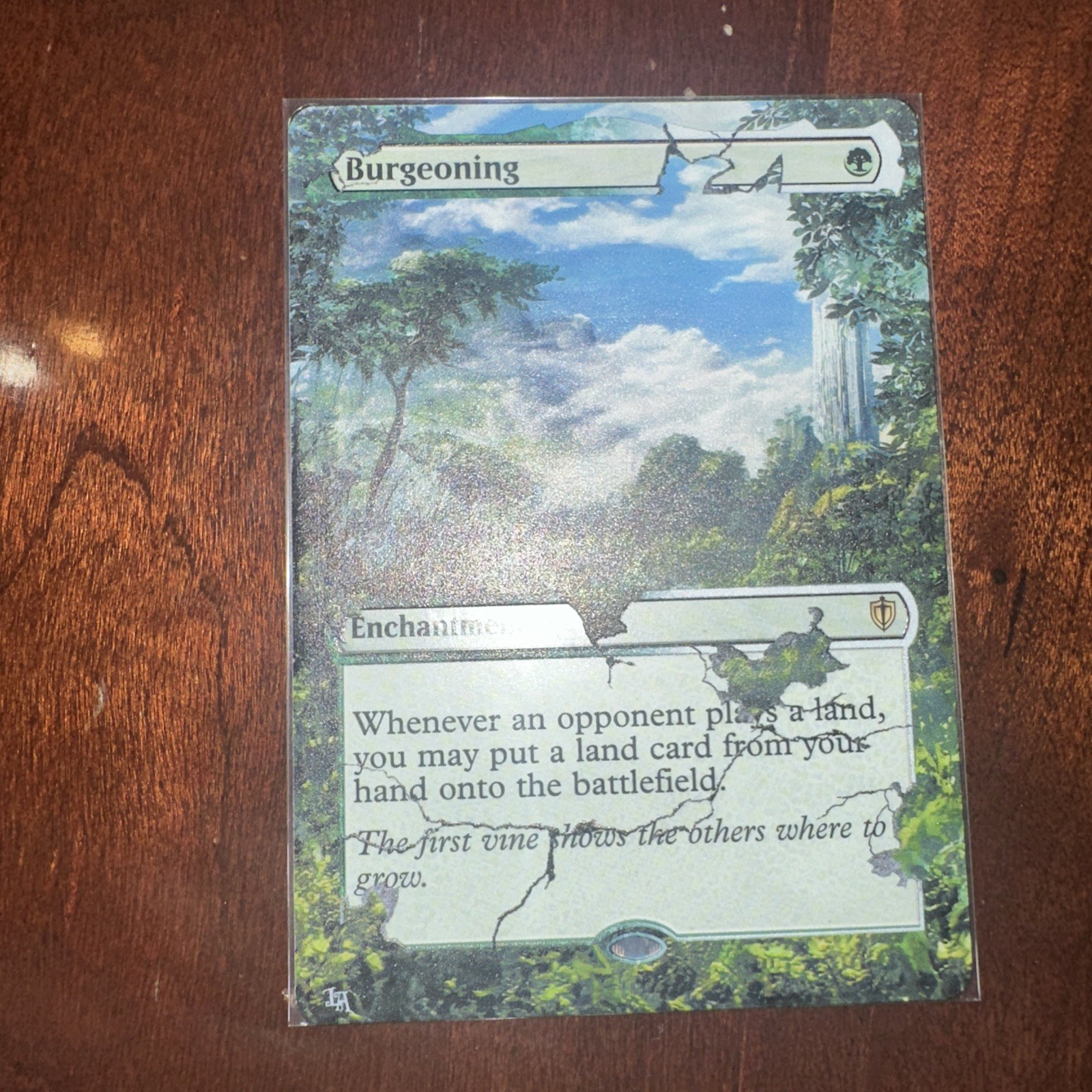 Burgeoning Commander 2016 Regular W/ Alter sleeve Included