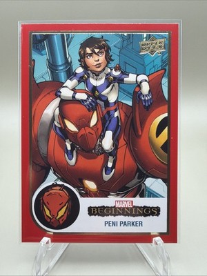 2022 Upper Deck Marvel Beginnings Vol 2 Series 1 Red #170 Peni Parker