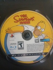 The Simpsons Game Playstation 3 Loose Disc Only. Fully Functional.