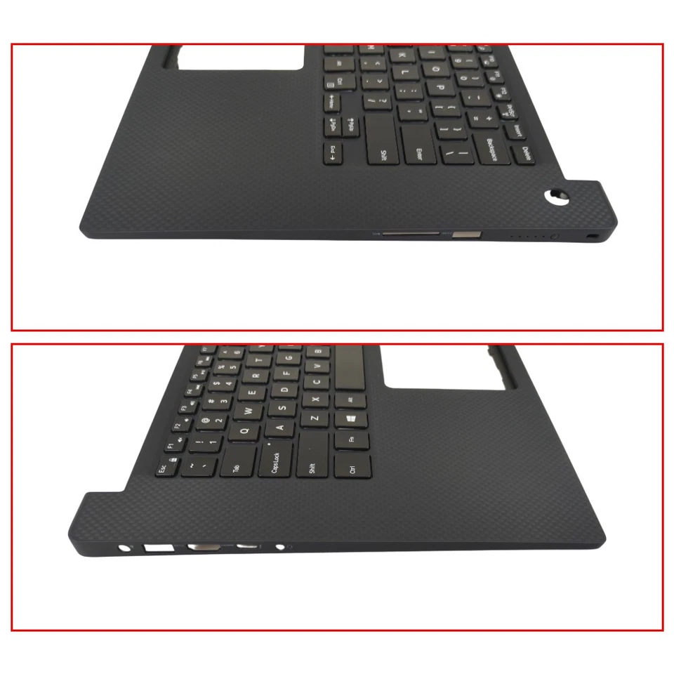 Nuevo teclado retroiluminado con reposamanos para Dell XPS 9570 7590 Precision 5530 5540 0JG1FC Foto 4 de 4