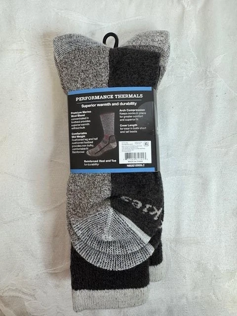 Novas meias bota pesadas da Dickies 6-12 (4 pares) mistura de lã desempenho - Imagem 4 de 4