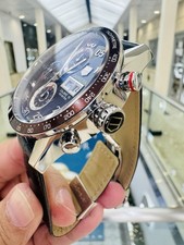 Tag Heuer Carrera CV2A12 Brown Calibre 16 Chronograph 43mm Mens Watch 7