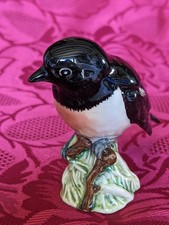1971 Beswick Stonechat Bird Mum Gran Nan Dad Grandad Birthday Easter Fathers Day
