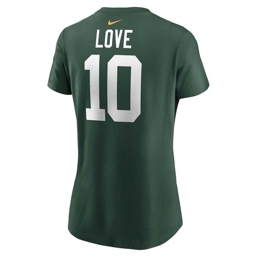 Nike Women's Large Jordan Love Green Bay Packers T-shirt Medium MSRP $35 - Picture 3 of 5