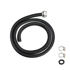 3/4" Mop Sink Hose, 3.9ft (47 inch) Heavy Duty Short Water Hose, Flexible Rei...