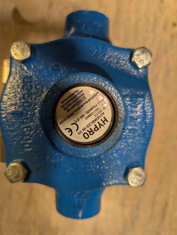 Bomba de spray de admissão/descarga Pentair Hypro 6500C 21,8 Max GPM 3/4 polegadas FNPT - Imagem 4 de 4