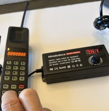 DynaTAC 8000F/1994/ Model SLF1326E BLACK,00 CUM. MIN./NEW ANT./10/10/TESTED/EUC