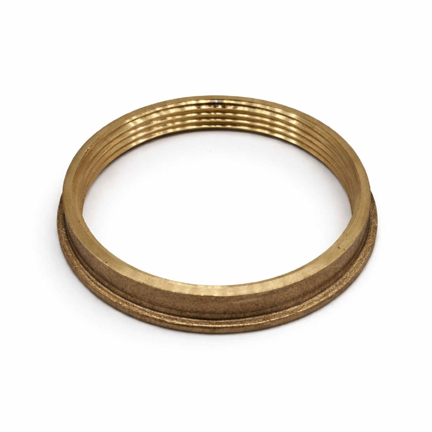 2x Brass Immersion Heater Flange Ring