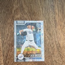 2026 Topps Jack Dreyer Gold Rookie Cup RC Dodgers Rookie Card. rookie card picture