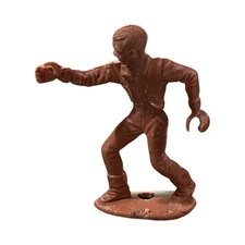 MPC Ring Hand BROWN Army Man Toy Soldier plastic military figure vtg marx