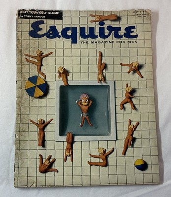 May 1954 ESQUIRE~Sex In Hollywood,Beatnik Jazz,Branch Rickey,Gina Lollobrigida