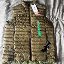 Berghaus Mens Gilet Vaskye Hydroloft Pertex BNWT Size XL Khaki Lightweight