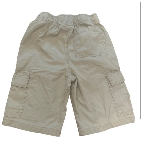Children’s Place Khaki Cargo Shorts - Boys Size 12 Slim - Tan - Picture 2 of 3