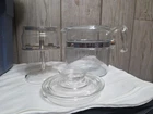 PYREX Flameware 6 Cup 7756-B PERCOLATOR glass & metal, COMPLETE SET, VTG