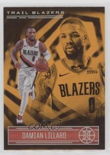 2020-21 Panini Illusions Trophy Collection Orange Damian Lillard #124 0k9x