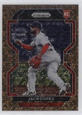 2022 Panini Prizm Tier II Bronze Donut Circle Prizm 36/40 Jack Lopez #207 0u9w