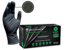 GREAT GLOVE Diamond Grip Heavy Duty Nitrile Gloves 8mil (100 per box)