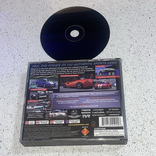 Gran Turismo (PlayStation 1 PS1, 1998) Spiel & Hülle - Bild 2 von 2