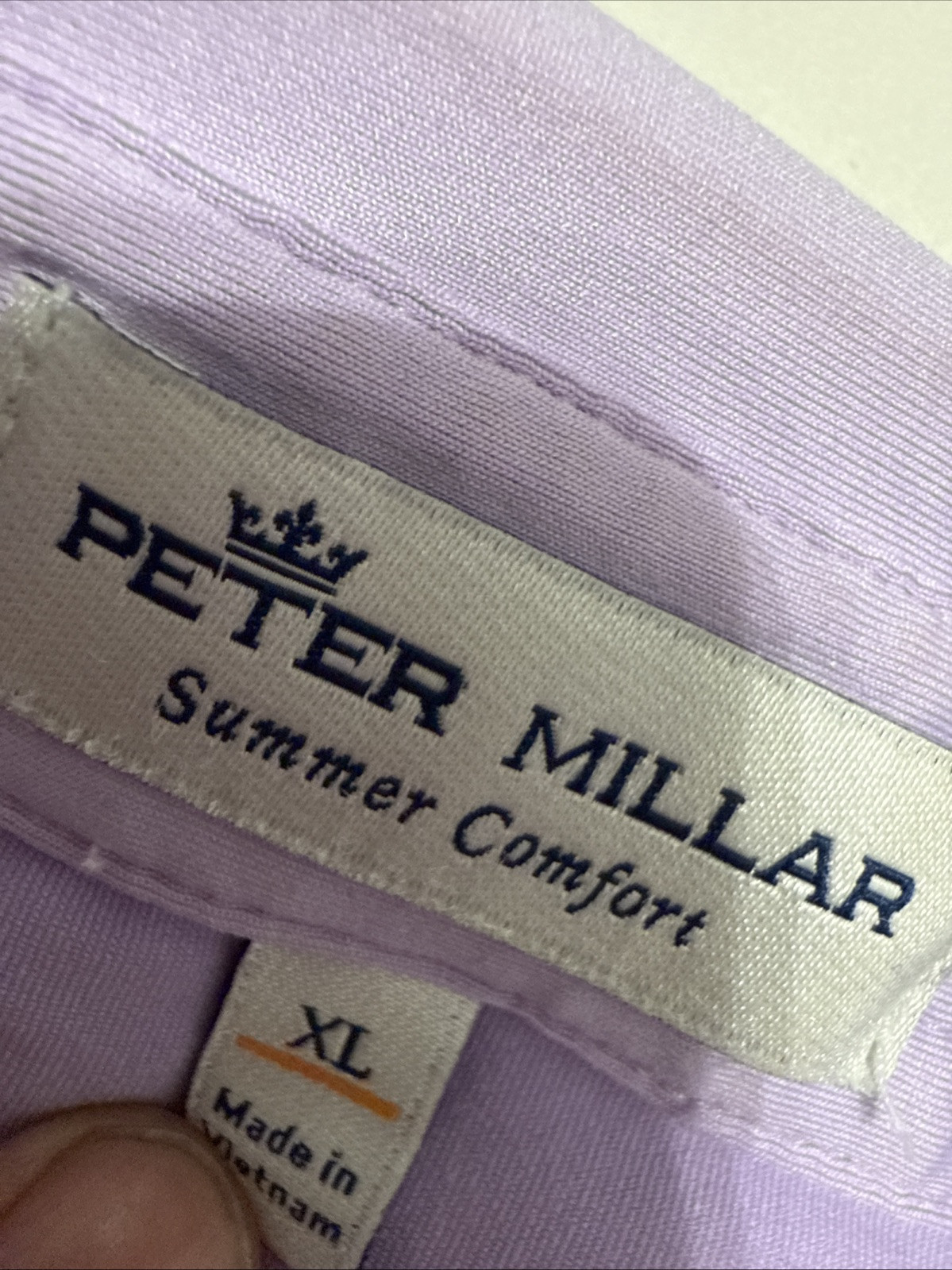 Peter Millar Solid Performance  Jersey Polo in Pu… - image 10