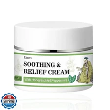 Umex Intensive Itch Relief Cream - Daily Moisturizing Lotion for Sensitive Sk