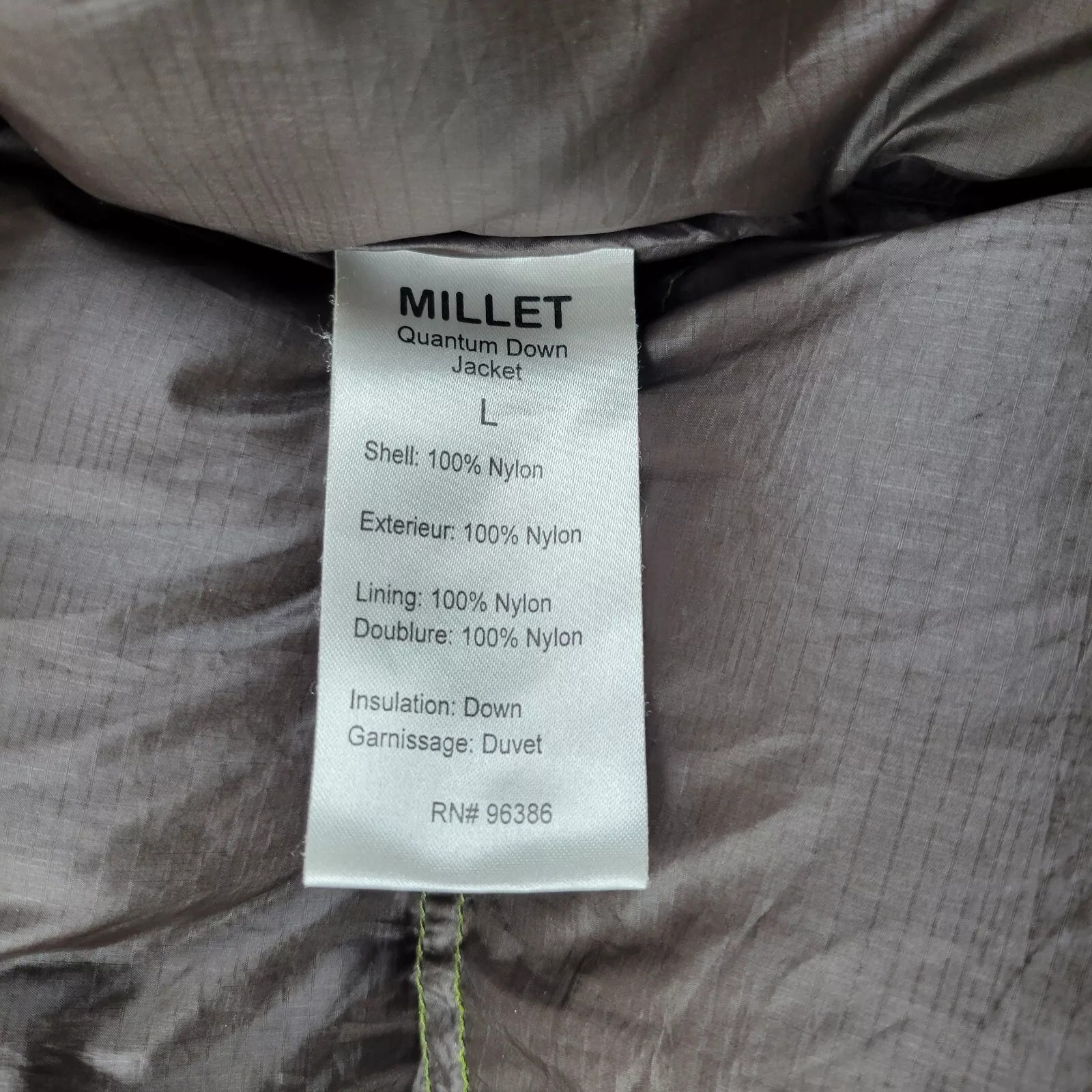 Millet Down Jacket - Expert Series Pertex Quantum… - image 12