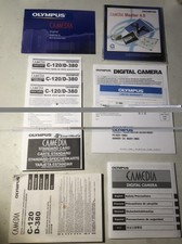 Olympus CAMEDIA D-380 2.0MP Digital Camera Manual CD-ROM Only