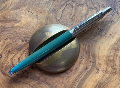 Selten - Vintage um 1965 türkis Umstellung? Jotter Compact Mini Kugelschreiber #BP50