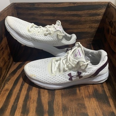 Under Armour Charged Impulse Women running White shoe Size 11