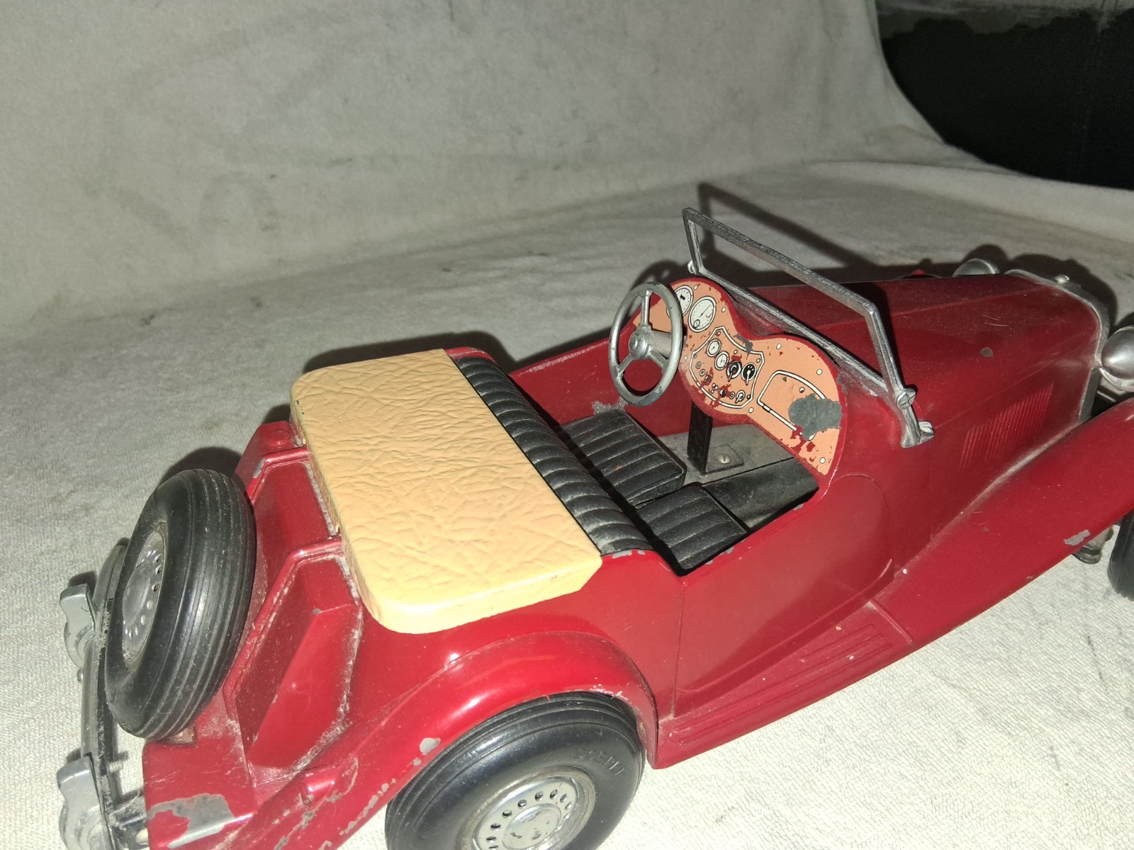 #2017 1950'sDoepke MG Metal Toy Car -  Tan Trunk Cover #2