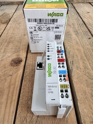 WAGO 750-342 Ethernet Feldbus Koppler SPS I/O Modul NEU DIN