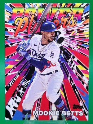 2025 Mookie Betts Topps Series 1 Celebration Power Players Dodgers PP-9