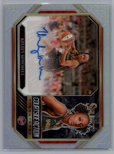 Kelsey Mitchell 2024 Panini Select Auto Courtside Action Silver #CSA-KM