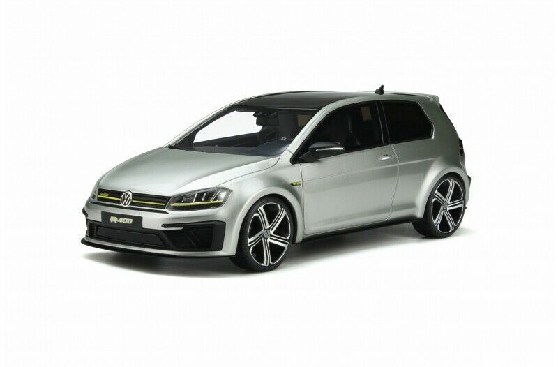 1/18 Volkswagen Golf VII R400 2014 Silver Resin Model Car by OTTO