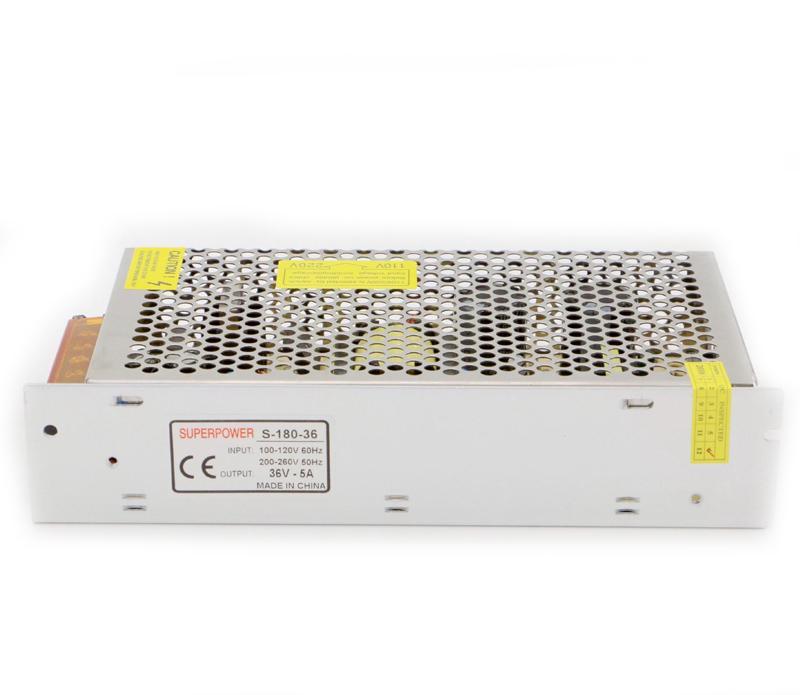 DC 36V 5A 180W Switching Power Supply Transformer For LED Strip