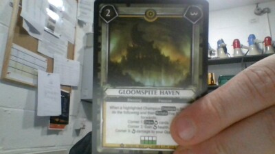 Warhammer Age Of Sigmar Champions Savagery TCG UNCLAIMED: Gloomspite Haven