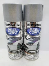 2 Rust-Oleum 323049 Peel Metallic spray Peelable Rubber Coating, Prismatic