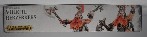 GAMES WORKSHOP 2015 WARHAMMER AOS SIGMAR FYRESLAYERS VULKITE BERZERKERS SET NEW - Picture 14 of 16