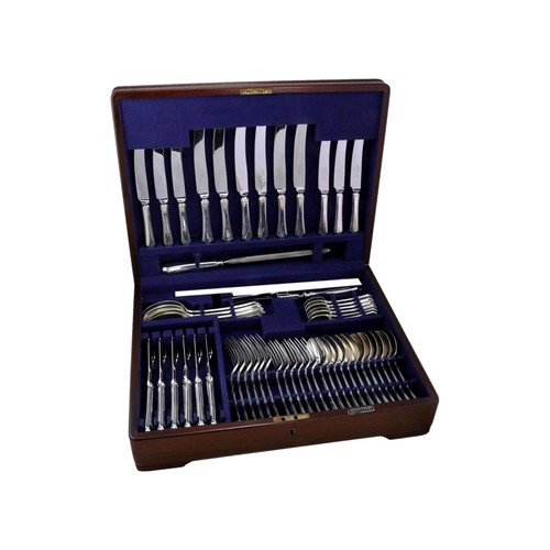 Mappin & Webb Sterling Silver cutlery - Pembury - 60 Piece Canteen for 6 - Picture 1 of 6