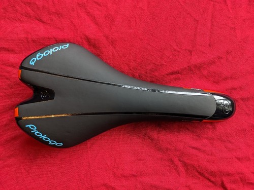 Prologo Kappa RS Saddle Road Gravel MTB Sky Blue Orange NEW - Picture 6 of 12