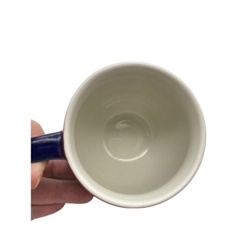 Anthropologie Boho Feder Eule Kaffeetasse Tasse 10oz Keramik Topfbauch - Bild 6 von 6