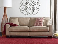 78in Sofa W/ Pillows, Home Furniture Decor Corduroy Living Room Seating Beige on sale 78in Sofa W/ Pillows, Home Furniture Decor Corduroy Living Room Seating Beige on sale
