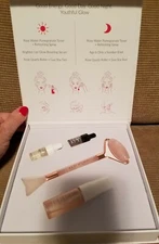 VASANTI Ageless Beauty Ritual Kit Brighten Up Glow Serum Toner Spray Roller NIB 