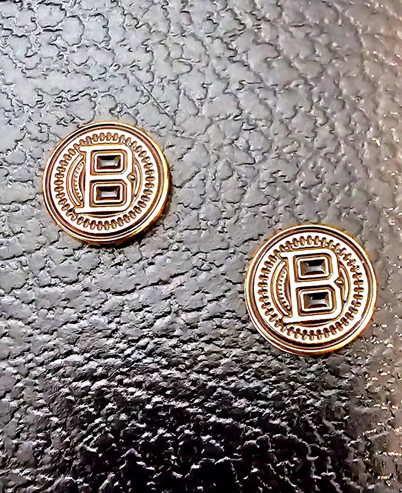 Custom 2 x BROWNING GRIP MEDALLIONS HIPOWER CHALLENGER 24K Real Gold