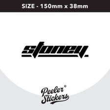 Stoney Decal Sticker, Laptop Car Rap Post Malone Sticker CD0026