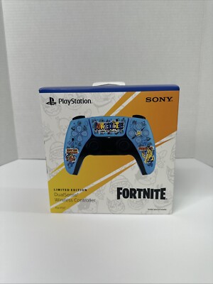 PlayStation PS5 Dualsense Wireless Fortnite Controller Limited Edition - In HAND