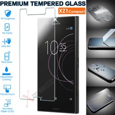 Genuine TEMPERED GLASS Screen Protector Cover For Sony Xperia XZ1 Compact