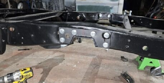 1998-2012 Ford Ranger C Notch C Section Frame Notch for Axle Flip